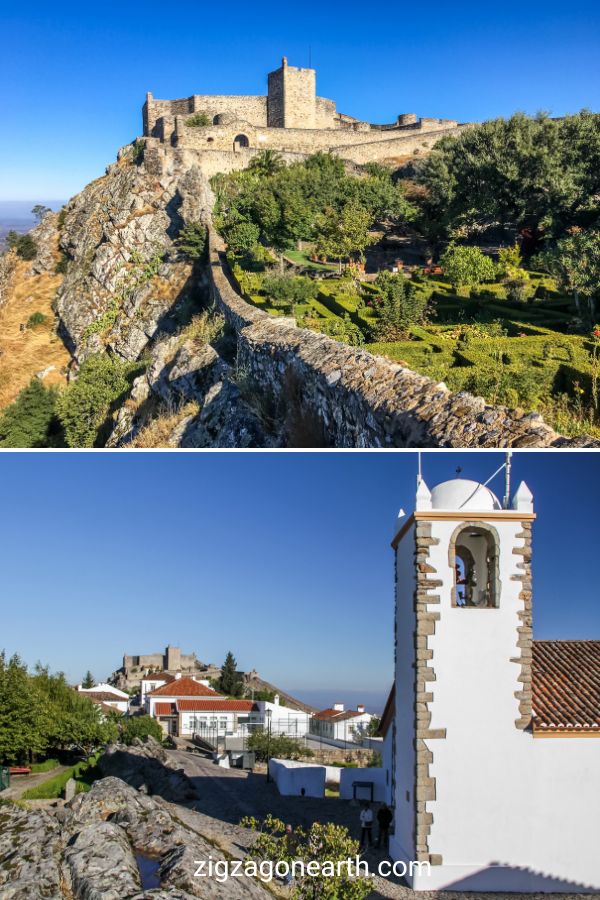 Castelo de Obidos Marvao slott - saker att göra i Marvao Portugal Reseguide