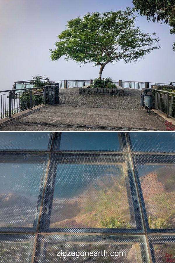 Cabo Girão Madeira teleférico de passeio no penhasco Pin