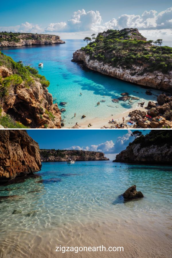 Spiaggia Calo des Moro Maiorca Pin