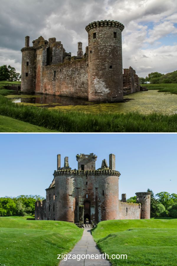 Castello di Caerlaverock Scozia Pin2