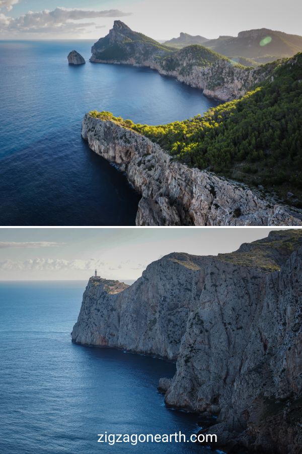 Cabo de Formentor (estrada, praia, farol...)