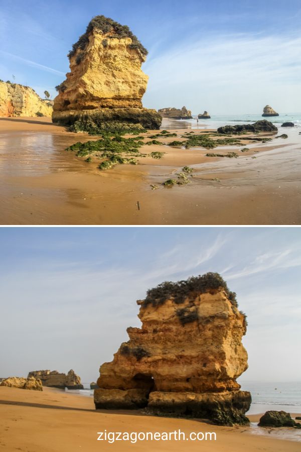 Praia Dona Ana Algarves strand - Portugals stränder - Portugals resor