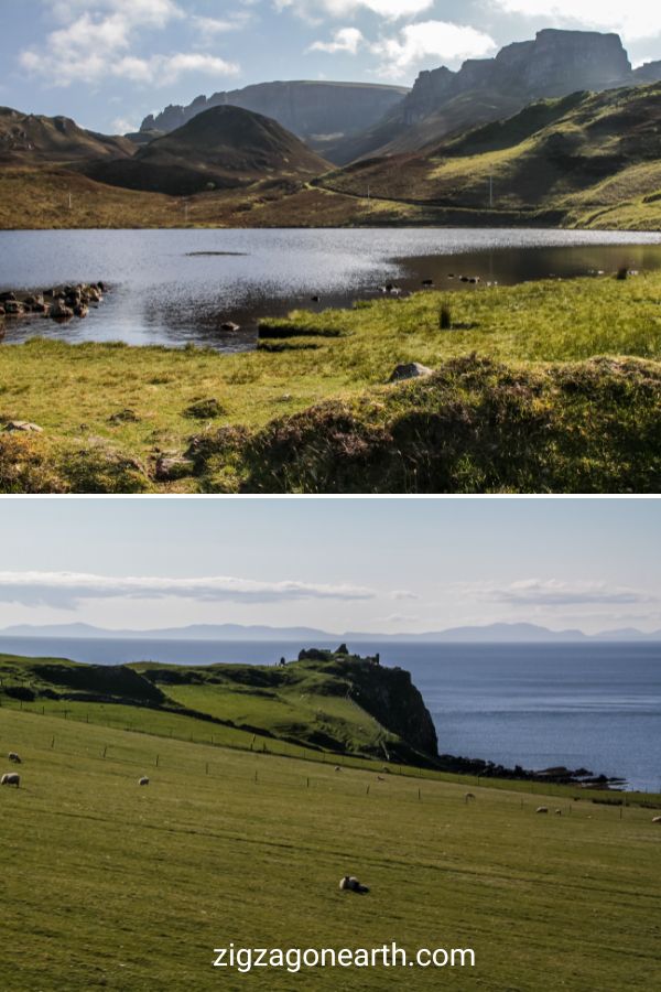 Duntulm Castle - Loch Langaig - Norra Skye-2