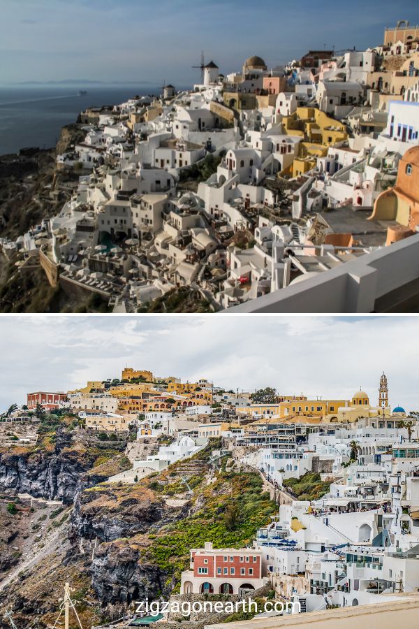 Oia of Fira - de beste plek om te verblijven?