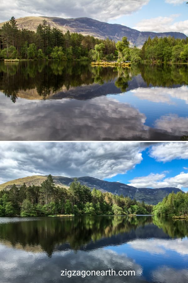 Caminhada em Glencoe Lochan