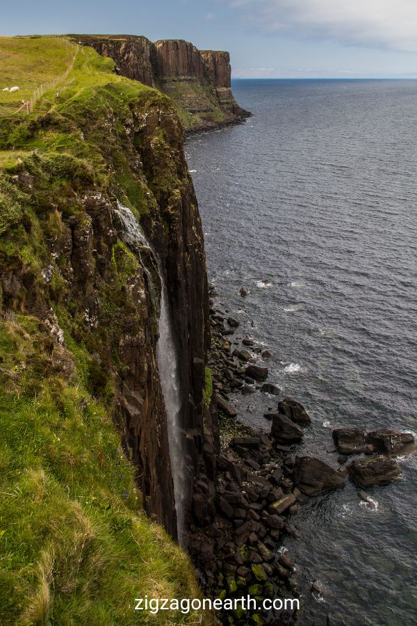 Kilt Rock Skye Mealt Falls cascate Lealt Falls Scozia