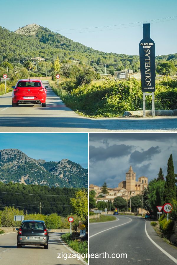 Kørsel på Mallorca regler tips Pin