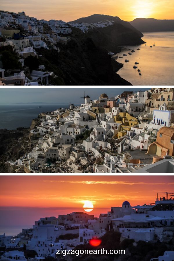 Landskaber fotos bedste udsigt Santorini