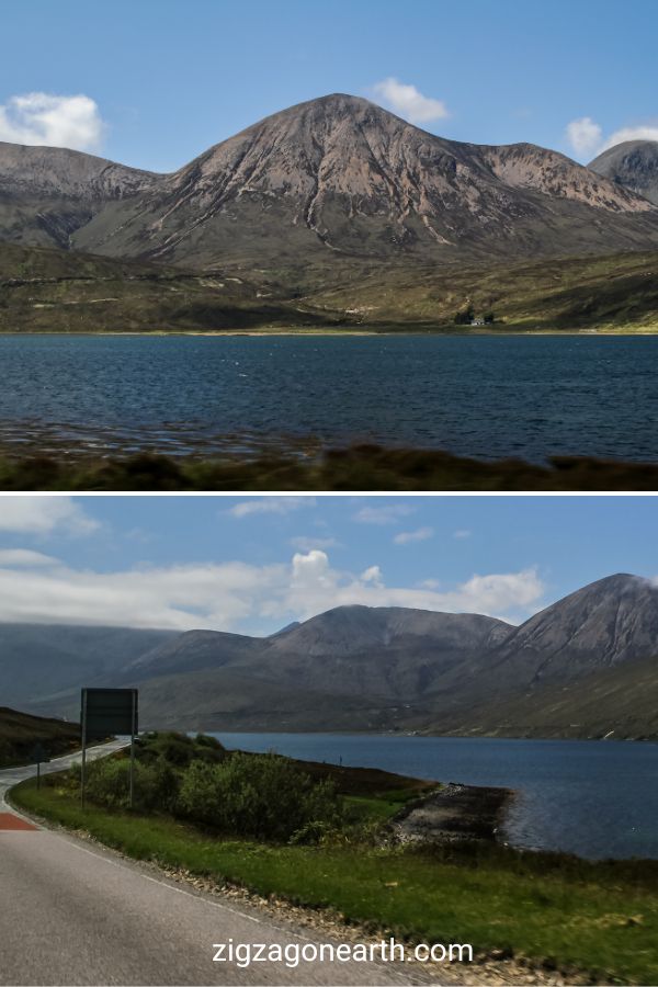 Luib och Loch Ainort Skye Skottland