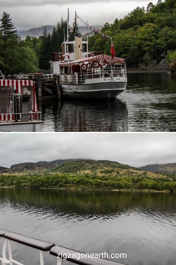 Crociera sul Loch Katrine Sir Walter Scott Barca Scozia