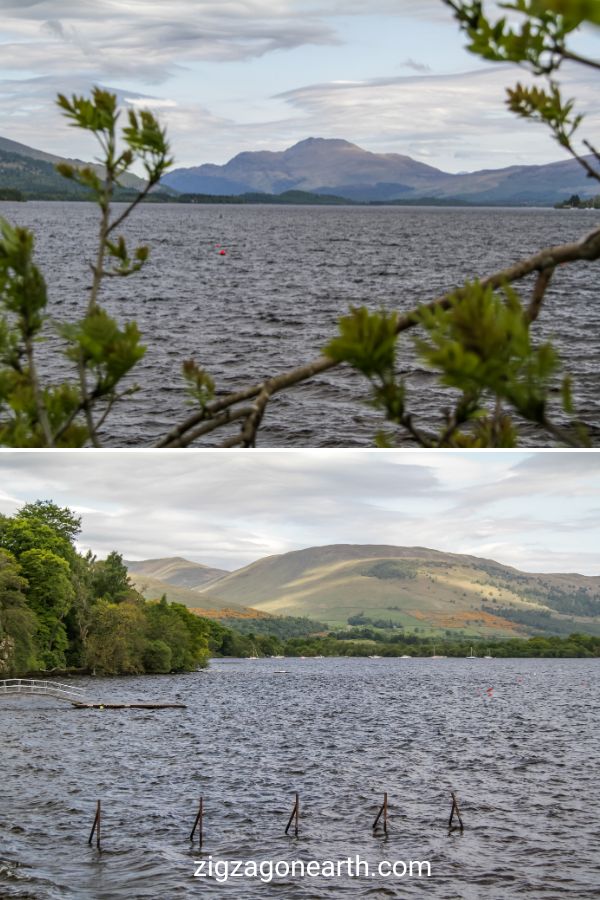 Saker att göra i Loch Lomond utsiktspunkter Skottland Resa Pin