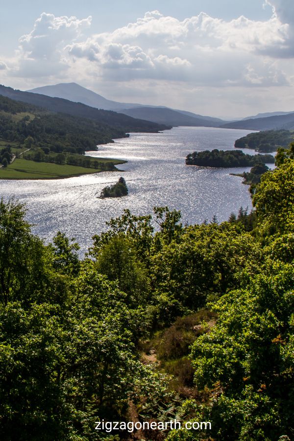 Queen's View Skottland Loch Tummel
