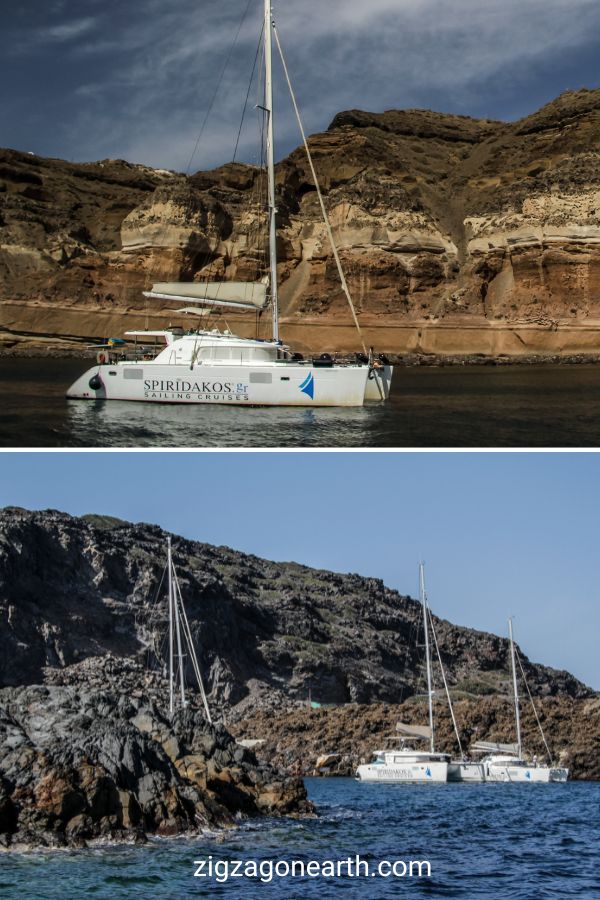 Os melhores passeios de barco em Santorini