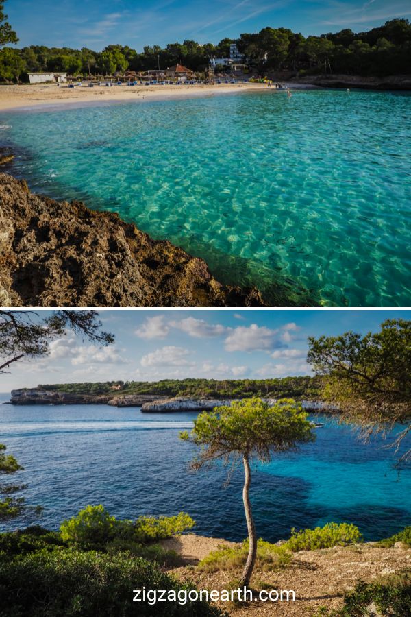 Mondrago natuurpark Mallorca stranden wandelingen Pin