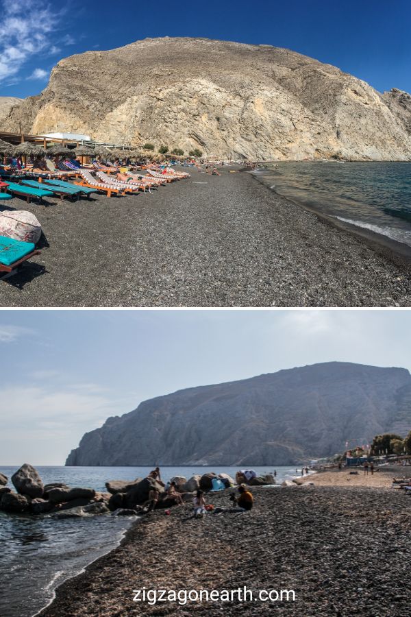 Perissa eller Kamari Santorini Travel Pin3