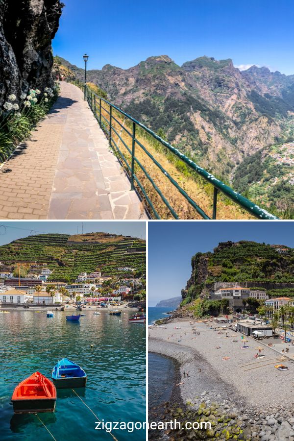 een week in Madeira 7 dagen route pin