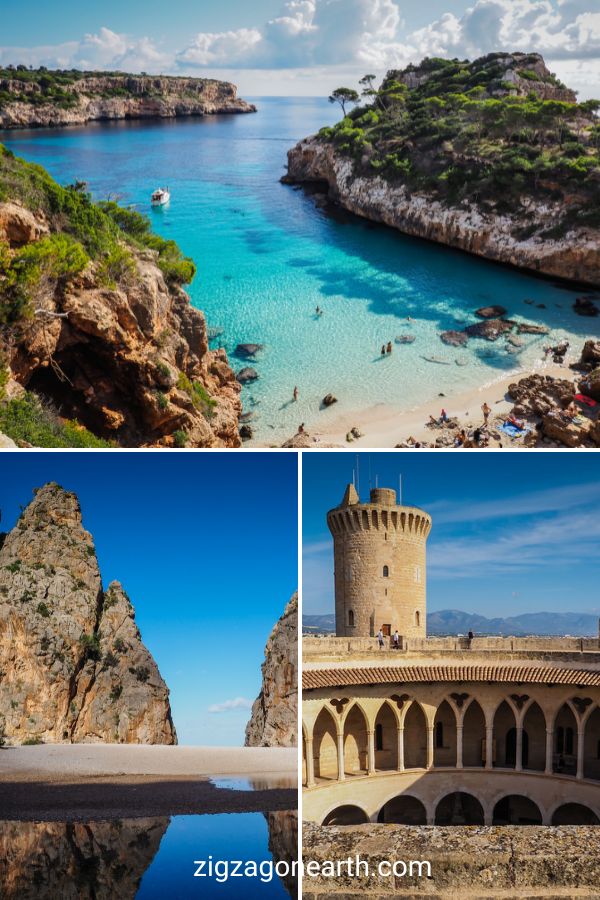 5 dage på Mallorca rejseplan Pin