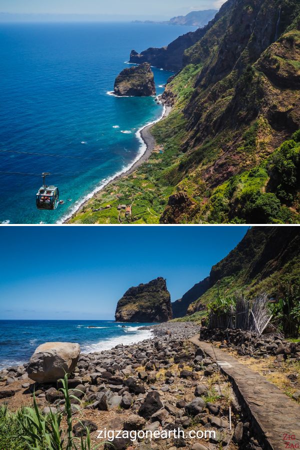 Madeira Rocha do Navio teleférico Pin