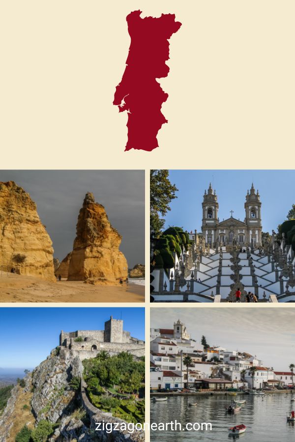 Portugal 2 semanas itinerário Pin