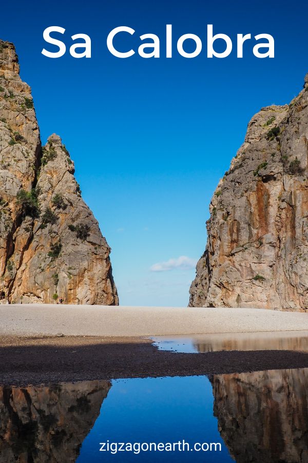 estrada praia Sa Calobra Maiorca Coll del Reis Pin