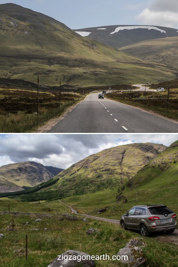 Roadtrip in Schotland reizen Pin
