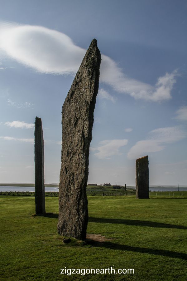 As Pedras Paradas de Stenness Orkney Escócia