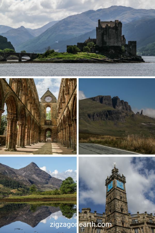 SKOTLAND Rejseplan Skotland trip