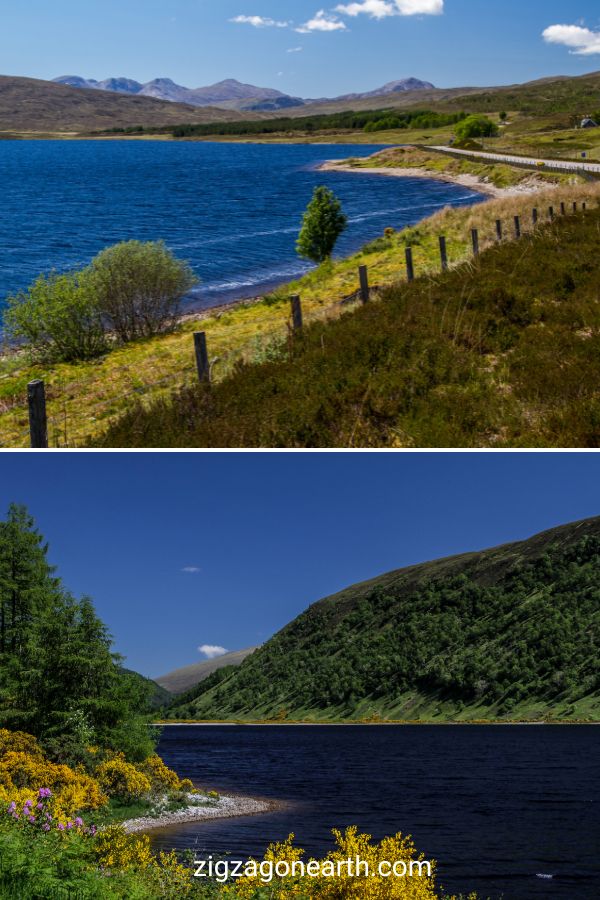 Wester Ross kyststi A832 Skotland