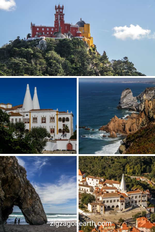 Pin Cose da vedere Parco Naturale di Sintra Cascais Guida turistica del Portogallo