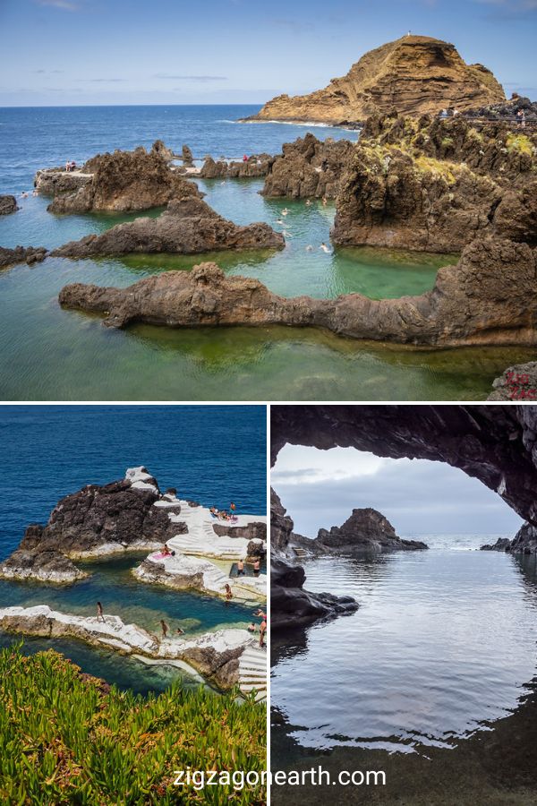 Madeira natuurlijke zwembaden vulkanisch Pin2