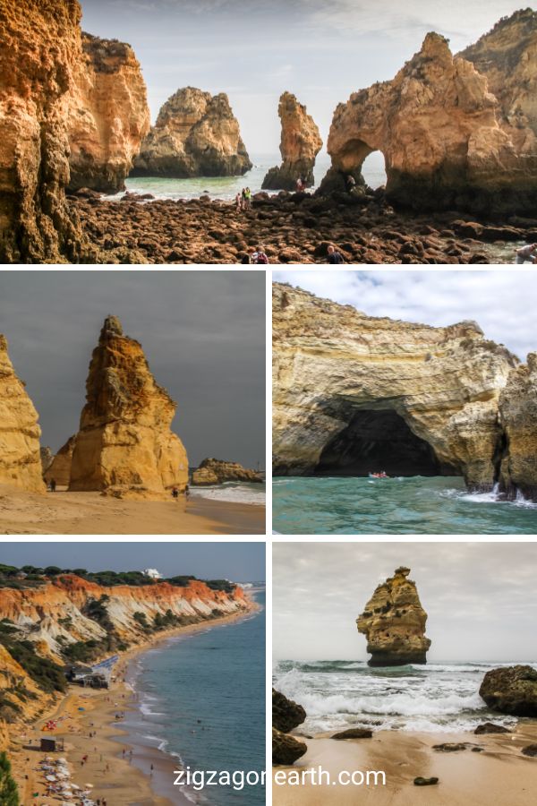 Algarve seværdigheder - bedste strande i Algarve Portugal Algarve must see