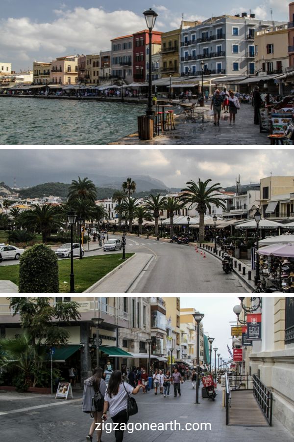 Chania o Heraklion o Rethymno Creta città Pin