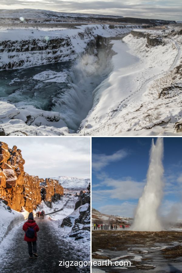 Den Gyldne Cirkel Vinter Island Rejse Pin3