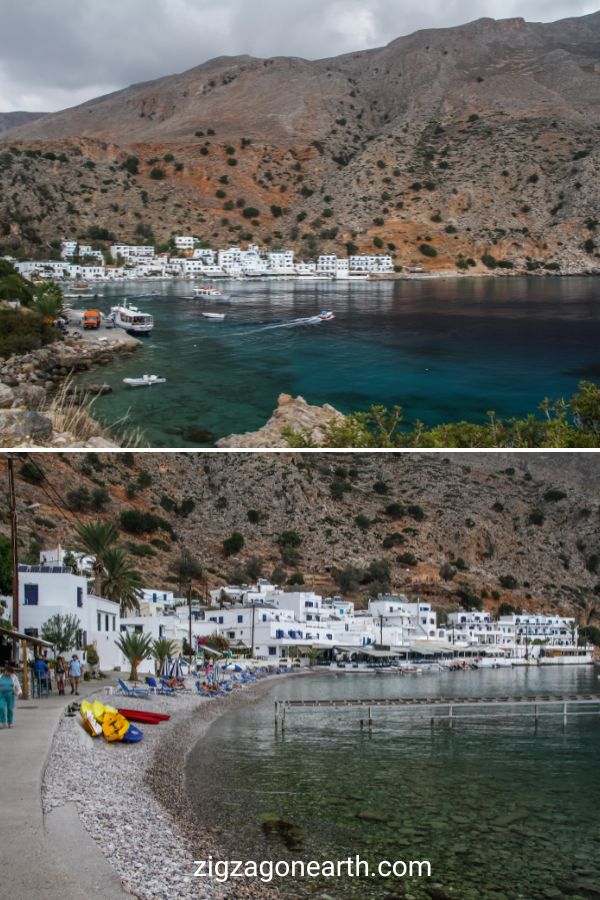 Villaggio di Loutro Creta