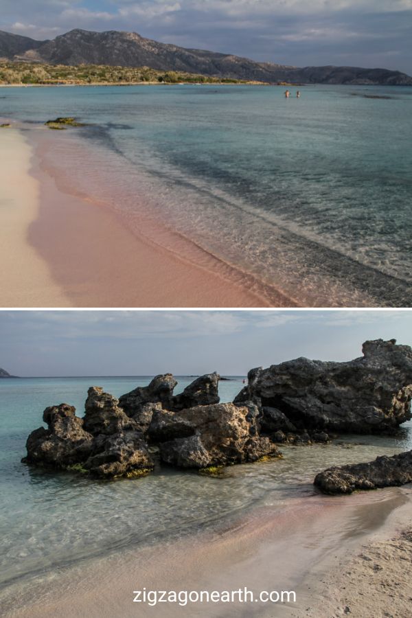 Spiaggia di Elafonisi a Creta viaggio Pin2