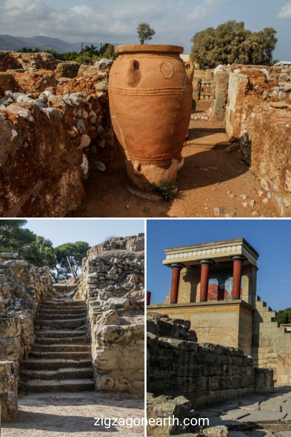 De bedste arkæologiske steder på Kreta