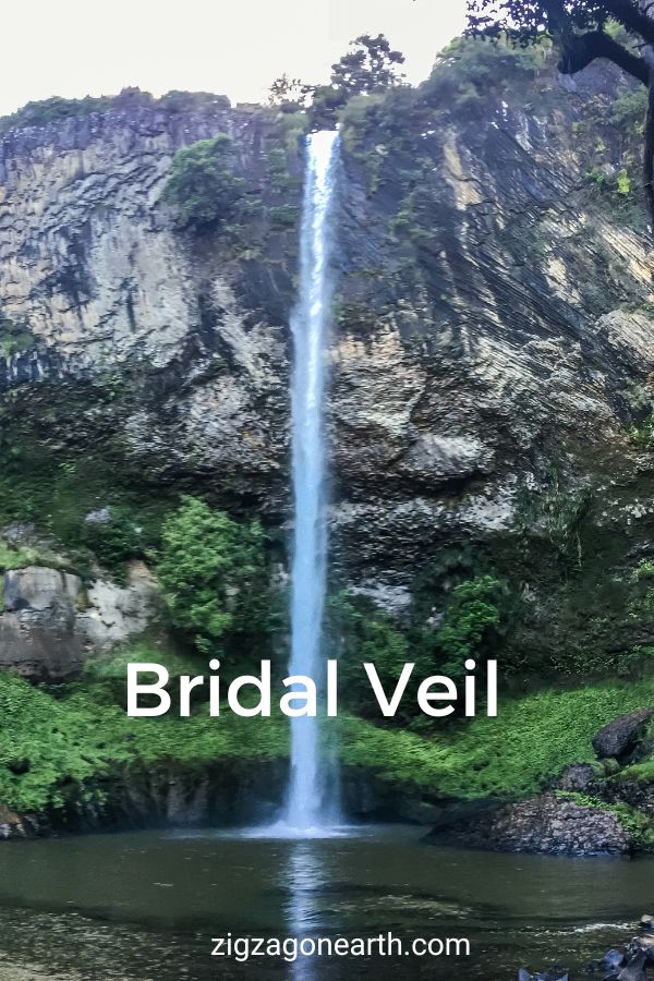 Bridal Veil Falls Nova Zelândia Viagem Pin2