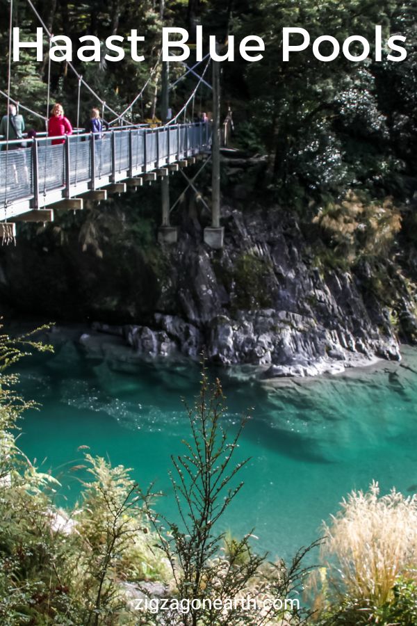 Haast Blue Pools Wanaka New Zealand Rejser
