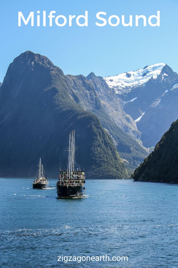 Reisgids Nieuw-Zeeland - Plan uw cruise in Milford Sound