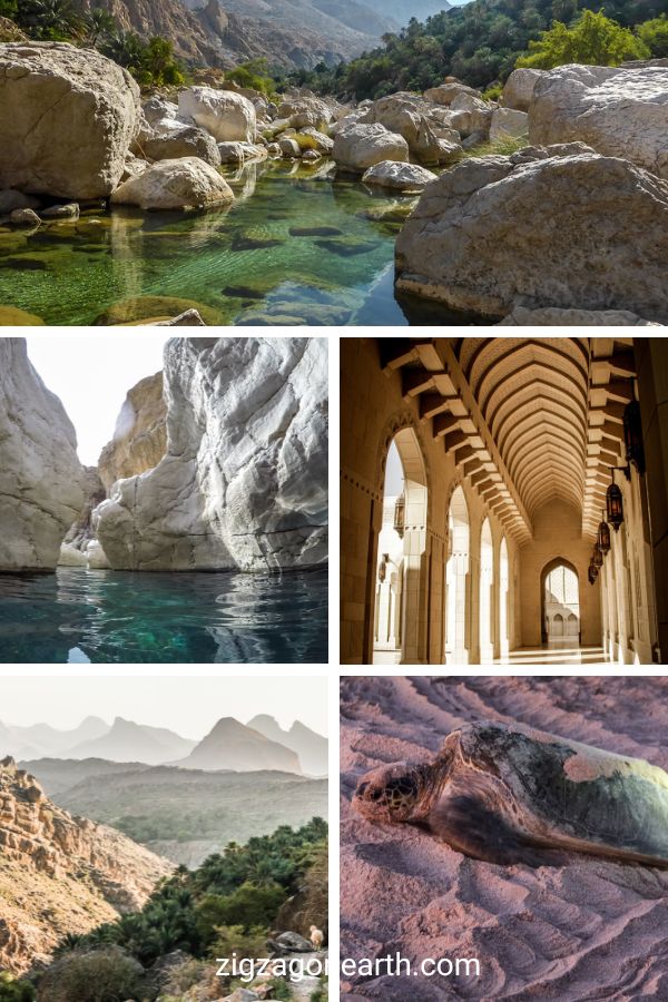 De bedste seværdigheder i Oman - Svøm i Wadi Bani Khalid