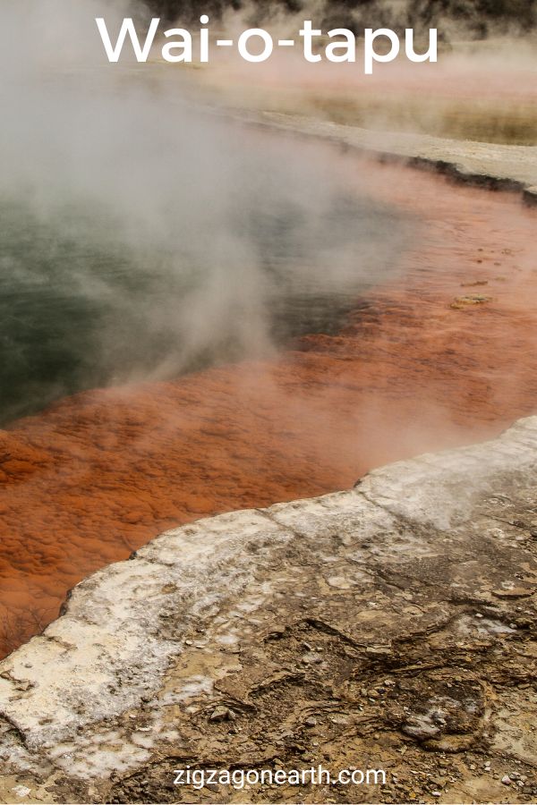 Wai-O-Tapu, il paese delle meraviglie termali, Rotorua, Nuova Zelanda.