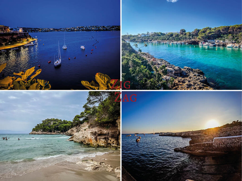 Discover Minorca's 12 most beautiful coves in photos - Calas with and without beach - easy to access or requiring a hike.