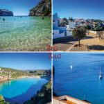 My tips and photos for visiting Cala'n Porter beach and cove (Menorca): access, parking, facilities, scenery...