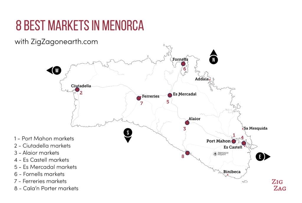 map best markets menorca