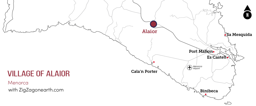 map village alaior menorca