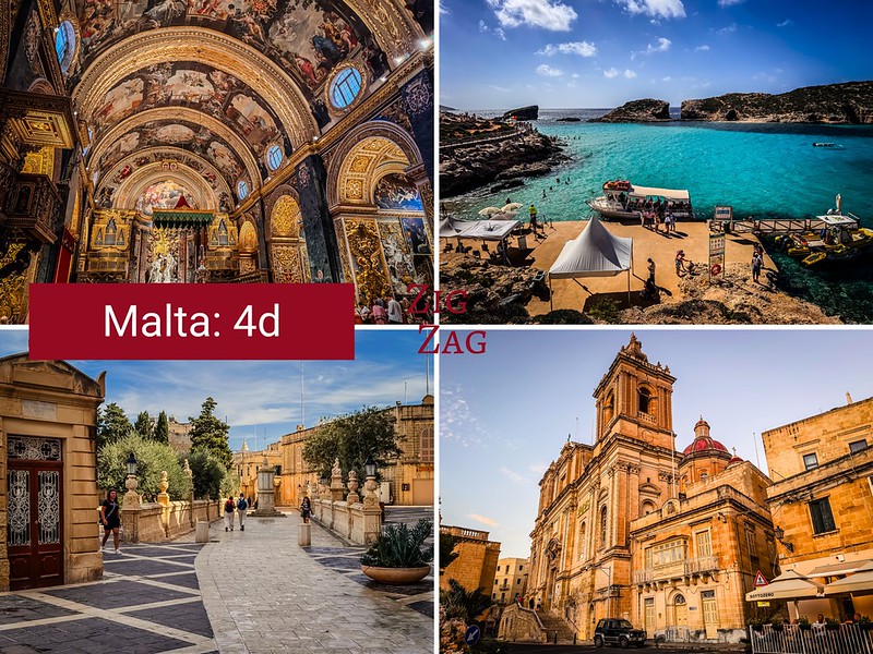 visit malta itinerary 4 days