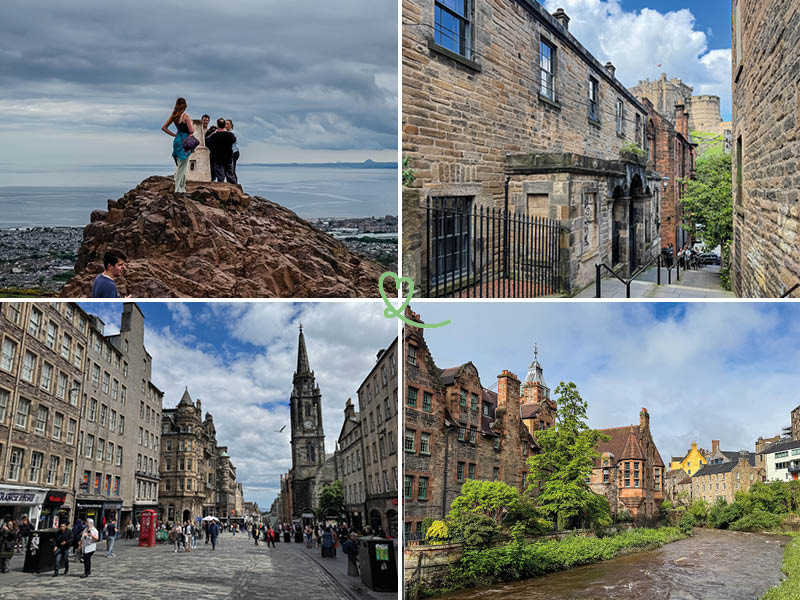 best views streets edinburgh